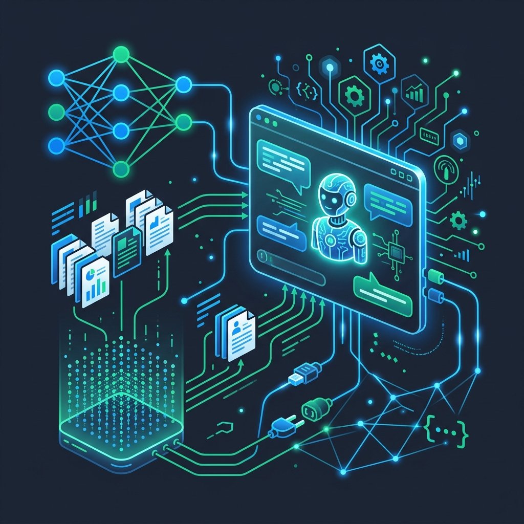 IA, RAG e Agentes — chatbot, busca semântica, automação